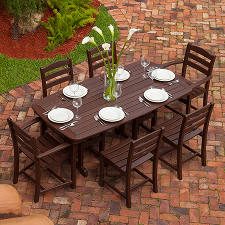 POLYWOOD® Lakeside 7-Piece Dining Set - PWS624-1