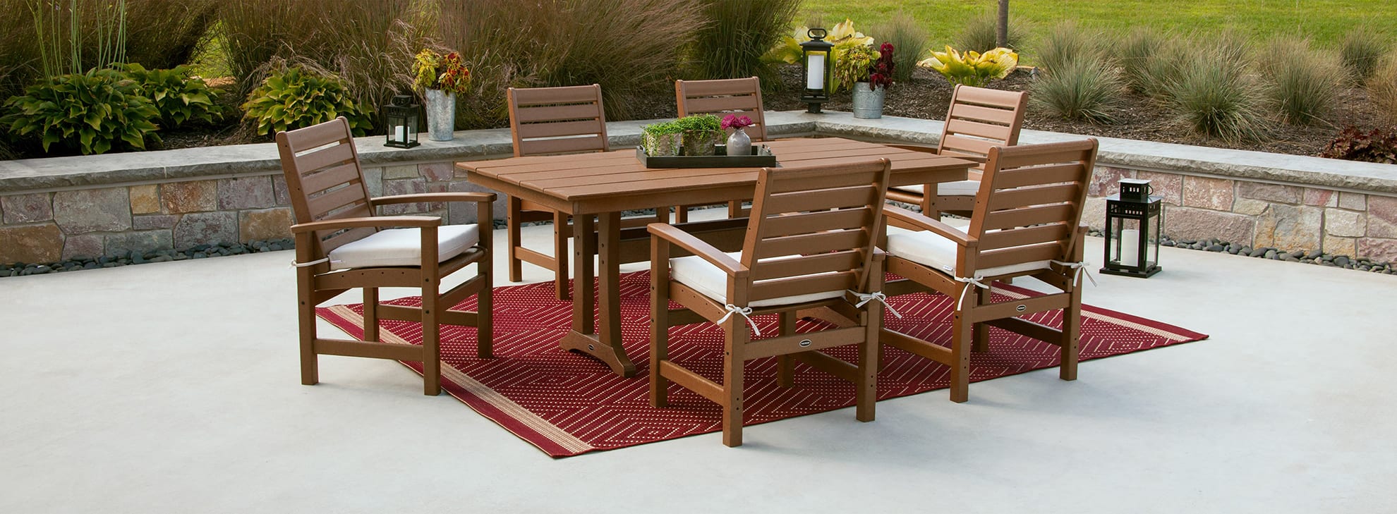 polywood table chairs